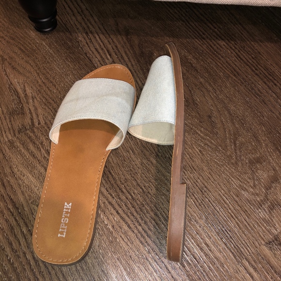 Princess Polly Light Blue Sandals - Picture 3 of 6